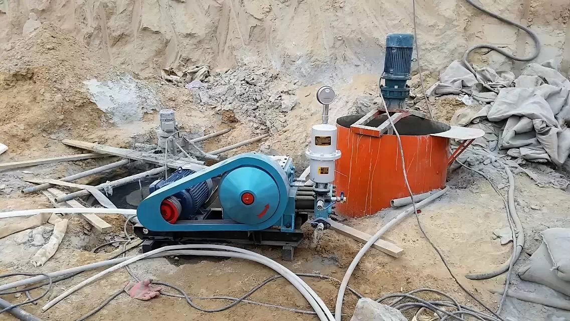 侨乡街道开发区顶管注浆