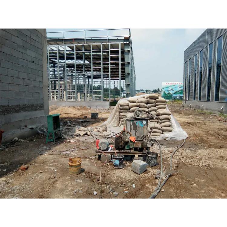 侨乡街道开发区地基下沉注浆加固施工